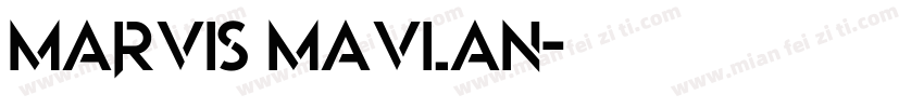 marvis mavlan字体转换
